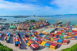 Пропускная способность морской портовой инфраструктуры Вьетнама утраивалась с каждым десятилетием развития, обрабатывая 90% от общего объема импортных и экспортных грузов в стране (Фото: VietnamPlus)