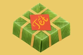  Чествование традиции приготовления пирогов "Баньчынг" к Лунному Новому году 