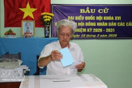 Вьетнамские избиратели идут на выборы депутатов Национального собрания и местных народных советов 