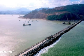 Проект порта Льенчиеу в Дананге. (Фото: VietnamPlus)