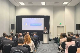 Общий вид Вьетнамо-американского форума по инновациям и инвестициям в Ханое. (Фото: Министерство финансов Вьетнама) 