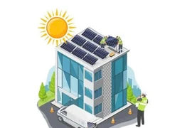 Ханой стремится к 2030 году: 50% зданий государственных учреждений будут использовать солнечную энергию на крышах