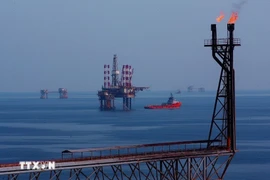 Нефтяные платформы на месторождении Бачхо. (Фото: ВИА) 