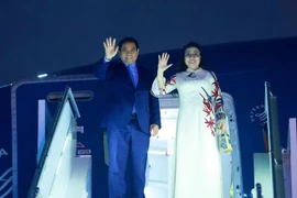 Премьер-министр Фам Минь Тьинь и его супруга вылетели из Алжира в Южную Африку для участия в саммите G20. (Фото: ВИА)