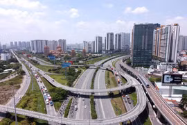 Развязка Катлай на Ханойском шоссе в Хошимине. (Фото: ВИA)