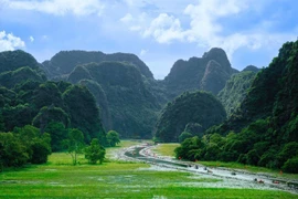 Туристический район Тамкок - Битьдонг, вид сверху. (Фото: nhandan.vn)