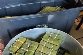 Баньчынг - легендарный квадратный пирог с клейким рисом, который символизирует Тэт (Фото: ВИA)