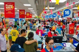 В супермаркете города Хошимин. (Фото: ВИА) 