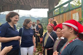 Целевые ориентиры правительства отражают приоритетное внимание к неблагополучным, бедным районам и территориям проживания этнических меньшинств с целью сокращения разрыва в уровне развития между регионами. (Фото: VietnamPlus) 