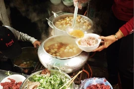 Закусочная Бунбо Хюэ в конце тихого переулка на улице Хунгвыонг, город Хюэ. (Фото: ВИA)