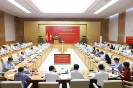 На втором заседании партийного комитета правительства на период 2020-2025 годов в Ханое, 3 июня. (Фото: ВИA)