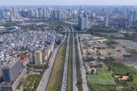Проспект Тханглонг в Ханое. Фото: Интернет. 