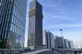 Объекты недвижимости в центре города Хошимина. (Фото: ВИА) 