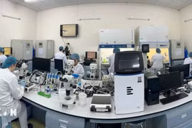 Биотехнологическая лаборатория Международного университета при Вьетнамском национальном университете в Хошимине. (Фото: ВИА)