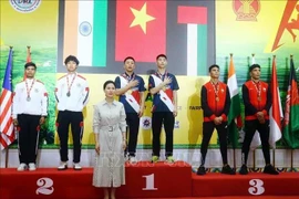 Вьетнам претендует на первое место в общем зачете чемпионата Азии по муай-тай 2025 года. (Фото: ВИA)