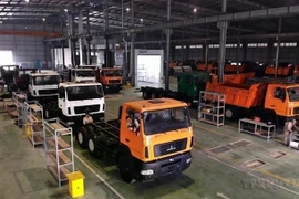 Сборка автомобилей на заводе GMA Automotive Industry в районе Кимдонг, провинция Хынгйен. (Фото: ВИA)