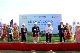 Во Вьетнаме в провинции Ламдонг запущена первая высококлассная модель паркового гольфа. (Фото: ВИА) 