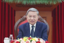 Генеральный секретарь Центрального комитета Коммунистической партии Вьетнама (КПВ) То Лам. (Фото: ВИA)