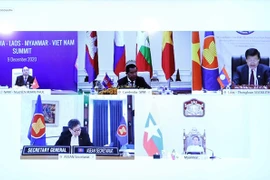 Лидеры членов CLMV и Секретариата АСЕАН участвуют в 10-м саммите CLMV (Источник: ВИА)