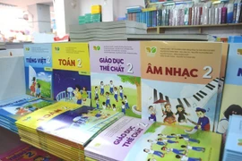 Некоторые учебники новой программы общего образования (Фото: VietnamPlus)