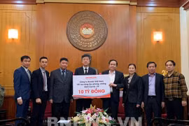 Honda Vietnam жертвует 10 млрд. донгов в фонд профилактики и борьбы с COVID-19 (Фото: ВИА)