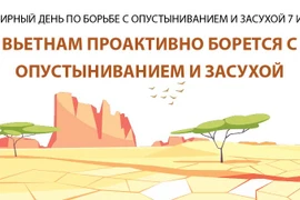 ВЬЕТНАМ ПРОАКТИВНО БОРЕТСЯ С ОПУСТЫНИВАНИЕМ И ЗАСУХОЙ
