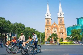 В первом квартале этого года количество внутренних туристов, прибывших в Хошимин, достигло более 7,5 млн, увеличившись почти на 60% по сравнению с тем же периодом 2022 года. (Фото: ВИА)