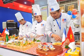 Стенд на мероприятии (Фото: nld.com.vn) 