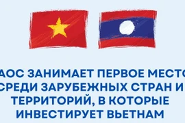 Лаос занимает первое место среди зарубежных стран и территорий, в которые инвестирует Вьетнам