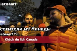 Иностранные посетители полюбовались на изображение дракона на выступлении дронов в Ханое