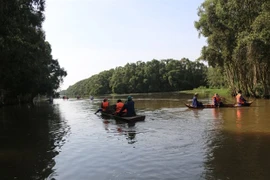 Посетители национального парка Чамчим в провинции Донгтхап (Фото: ВИА)