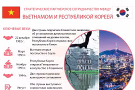 Стратегическое партнерское струдничество между Вьетнамом и Республикой Кореей