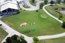 Поле для гольфа Дамвак в городе Виньйен (провинция Виньфук) - это место проведения турнира по гольфу (Фото: ВИА)