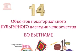 14 объектов нематериального культурного наследия Вьетнама, внесенных в список ЮНЕСКО