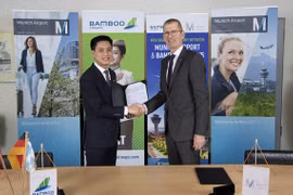 Представители Bamboo Airways и аэропорта Мюнхена подписали меморандумом о взаимопонимании (Фото: bambooairways.com)