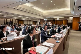 Семинар по запуску проекта технического сотрудничества JICA «Укрепление потенциала для повышения эффективности фондового рынка Вьетнама», 23 сентября. (Фото: Вьетнам+) 