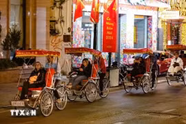 Туристический сектор Ханоя достиг исключительных успехов в 2024 году, а количество посетителей превзошло все ожидания. (Фото: ВИA)