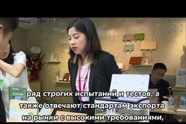 Экологически чистые продукты стали изюминкой выставки Vietbuild 2024