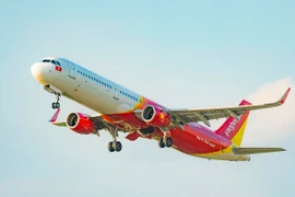 Самолет авиакомпании VietJet.