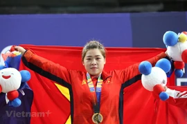 Хоанг Тхи Зуен продолжила свой серию удач и после 30-х Игр ЮВА (SEA Games) в Филлипинах, (Фото: Vietnam+)