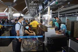 Сотрудники посольства Вьетнама помогают гражданам, попавшим в трудную жизненную ситуацию, пройти предварительные процедуры (Фото: ВИА)