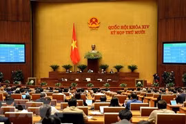 Национальное собрание 14-го созыва 17 ноября проводит свой последний рабочий день 10-го заседания. (Фото: ВИА)