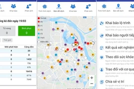 Прилолжение Hanoi Smart City.