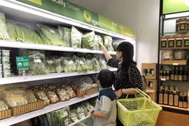 Магазин органических продуктов в Хошимине (Фото: ВИА)