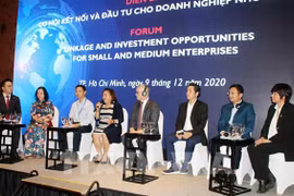 Форум по связям и инвестиционным возможностям для малых и средних предприятий (МСП) проводится в Хошимине 9 декабря в рамках проекта USAID “Связи для малых и средних предприятий” (USAID LinkSME). (Фото: ВИА)
