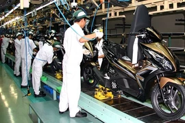 Внутри завода Honda в провинции Виньфук (Фото: ВИА)