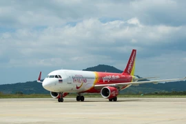 Самолет авиакомпании Vietjet.