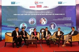 Эксперты на форуме в Ханое 11 ноября. (Фото: Vietnam News)