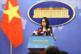 Официальный представитель Министерства иностранных дел Фам Тху Ханг. (Фото: ВИA)
