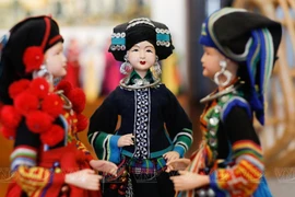 Некоторые этнические костюмы художника Нгуен Хоанг Ань. (Фото: ИЖВ)